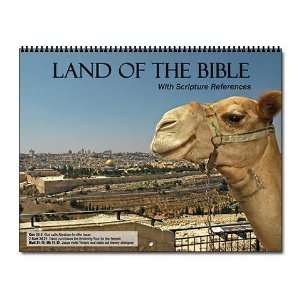  Land of the Bible Christian Wall Calendar by  