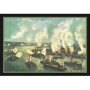   printed on 20 x 30 stock. Bombardment and Capture of Island Number Ten