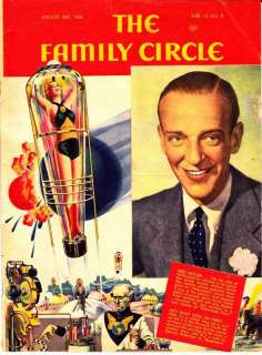  Paul Science Fiction profile and art in FAMILY CIRCLE August 26, 1938