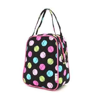  Quilted Polk Dot Lunch Box 