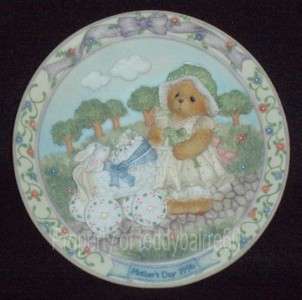 Cherished Teddies Mothers Day 1996 Plate New In Box  