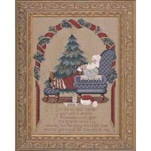  Secret Santa, Cross Stitch from Lavender and Lace Arts 