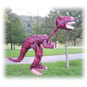  Red Dinosaur 18 Marionette Toys & Games