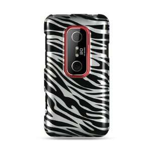  Hard Snap on case With SILVER BLACK ZEBRA Desing Faceplate 