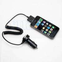 New Black Car Auto Vehicle Charger for Apple iPhone 3G 3GS 4G 4S 