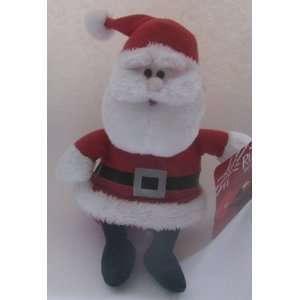   the Red Nosed Reindeer Santa Claus Bean Bag Plush 