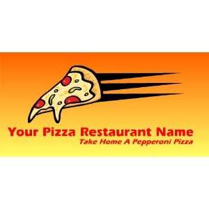  3x6 Vinyl Banner   Your Pizza Restaurant Name Take Home 
