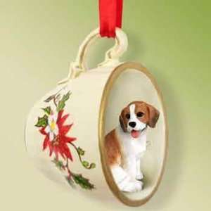 Beagle Holiday Tea Cup 