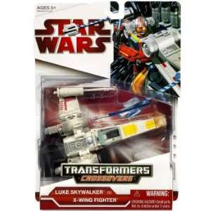  Star Wars Transformers Crossovers   Luke & X Wing Fighter 