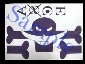 Tattoo Seal One Piece Portgas D. Ace Cosplay Costume A  