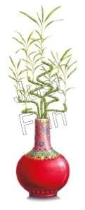 Lucky Bamboo & Vase ~ Tatouage   See FREE SHIP OFFER*  