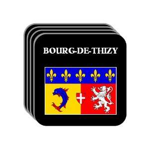  Rhone Alpes   BOURG DE THIZY Set of 4 Mini Mousepad 