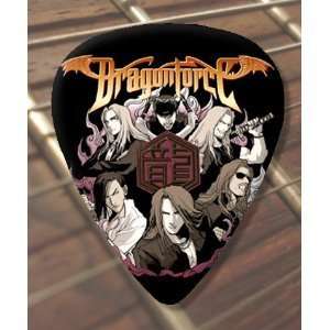  DragonForce Premium Guitar Pick x 5 Musical Instruments