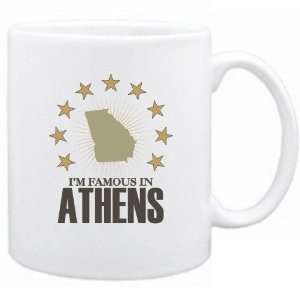 New  I Am Famous In Athens  Georgia Mug Usa City 
