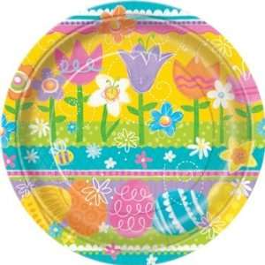  Easter Spring Eggs Dinner Plates Party Accessory Toys 