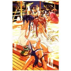  Love Hina   Anime Movie Poster (24 x 36 Inches   61cm x 