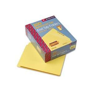  Smead® Shelf Master® Colored End Tab Folders With Double 