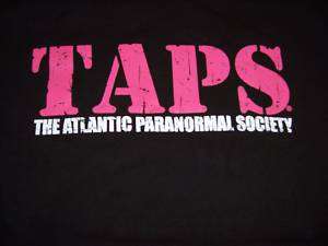 Official TAPS / Ghost Hunters T Shirt Womens M   XL  