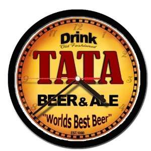  TATA beer and ale cerveza wall clock 