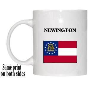  US State Flag   NEWINGTON, Georgia (GA) Mug Everything 