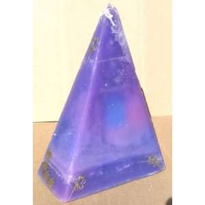  Large Pyramid Candle W Rectangular Base