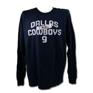  Tony Romo Dallas Cowboys Taped Up Long Sleeve T Shirt 