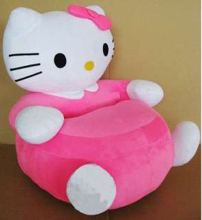 Hello Kitty Kids Plush Inflatable Sofa Chair Pink  