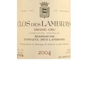  2004 Lambrays Clos des Lambrays Grand Cru 750ml Grocery 