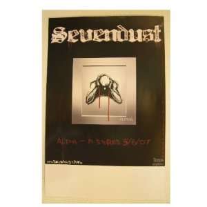  Sevendust Poster Seven Dust Alfa Alpha 