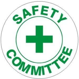  Helmet Marker   Safety Committee   Vinyl Press On   2 