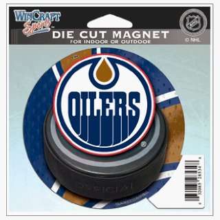  Edmonton Oilers NHL 4 Car Magnet Automotive