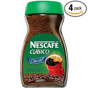 Nescafe Classico Decafe 100 Gram Dj, 3.5 Ounce (Pack of 4)  