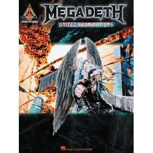  Hal Leonard Megadeth   United Abominations Guitar Tab 