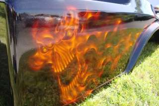 CLUB CAR DS GOLF CART CUSTOM Flames Skull PAINT FRONT REAR BODY COWL 