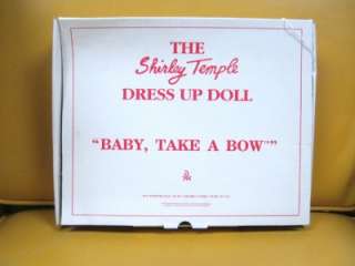 DM SHIRLEY TEMPLE DRESS UP BABY TAKE A BOW OUTFIT  