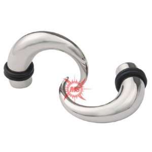  Pair Stainless Steel Sharp CLAW Tapered Talons 8g Gauge Jewelry