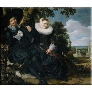  Marriage Portrait of Isaac Massa en Beatrix van der Laen 