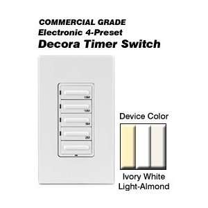   Decora Wall Switch Timer   White Ivory Light Almond