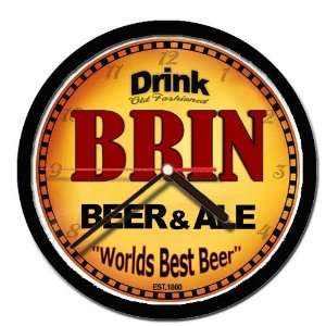  BRIN beer and ale cerveza wall clock 