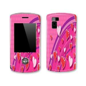  Heart Parade Design Decal Protective Skin Sticker for LG 