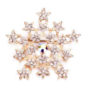  Christams Snowflake Brooches And Pins Pugster Jewelry