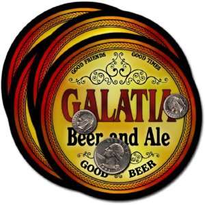  Galatia, KS Beer & Ale Coasters   4pk 