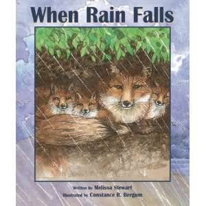  When Rain Falls [Hardcover] Melissa Stewart Books