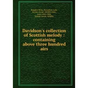  Davidsons collection of Scottish melody  containing 