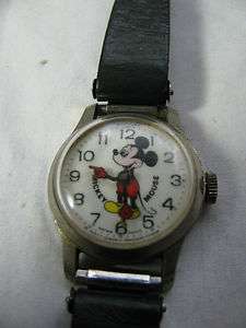 VINTAGE MICKEY MOUSE BRADLEY SWISS MADE WATCH  