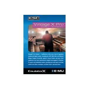    E Mu Vintage X Pro Vol. 1 Synthesizers Musical Instruments