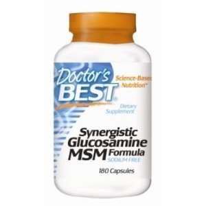  Synergistic Glucosamine   MSM Formula by Doctors Best (1 g 