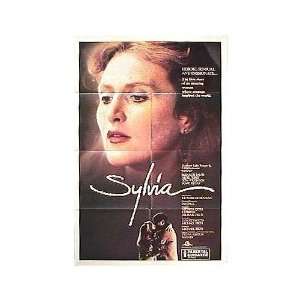  Sylvia Original Movie Poster, 27 x 40 (1986)