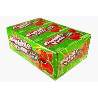 Bubble Yum Jolly Rancher Watermelon 12   10 Piece Packs  