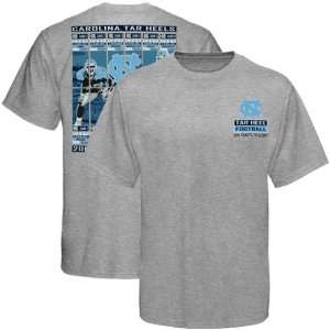   2011 Football Schedule Tickets T Shirt   Ash (Large) Sports